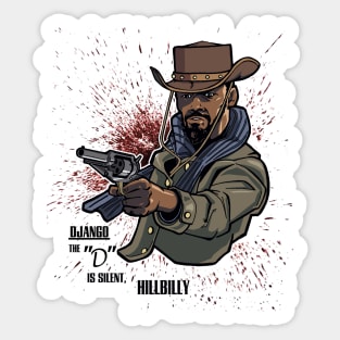 Django Unchained Sticker